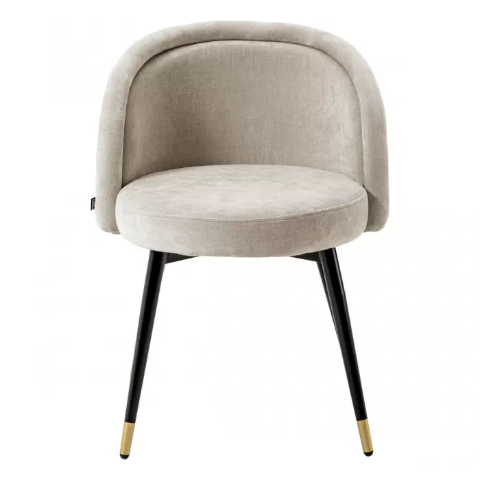 Chloe Dining Chair Clarck sand - Set of 2