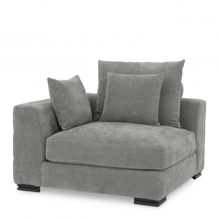 Clifford Clarck Grey Corner Sofa