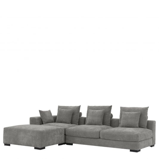 Clifford Clarck Grey Corner Sofa