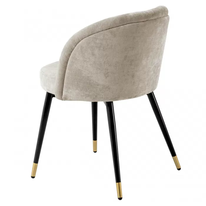 Chloe Dining Chair Clarck sand - Set of 2