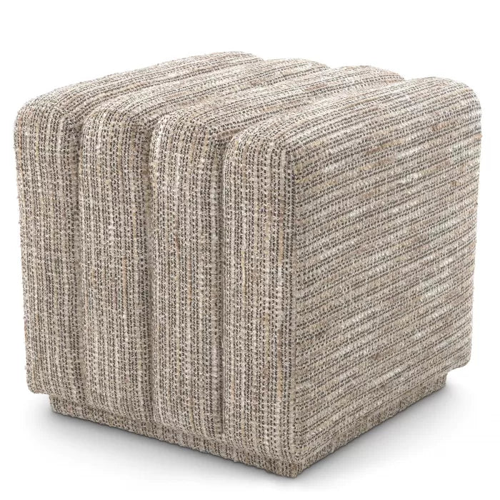 Bente Boucle Cream Stool
