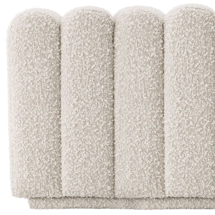 Bente Boucle Cream Stool