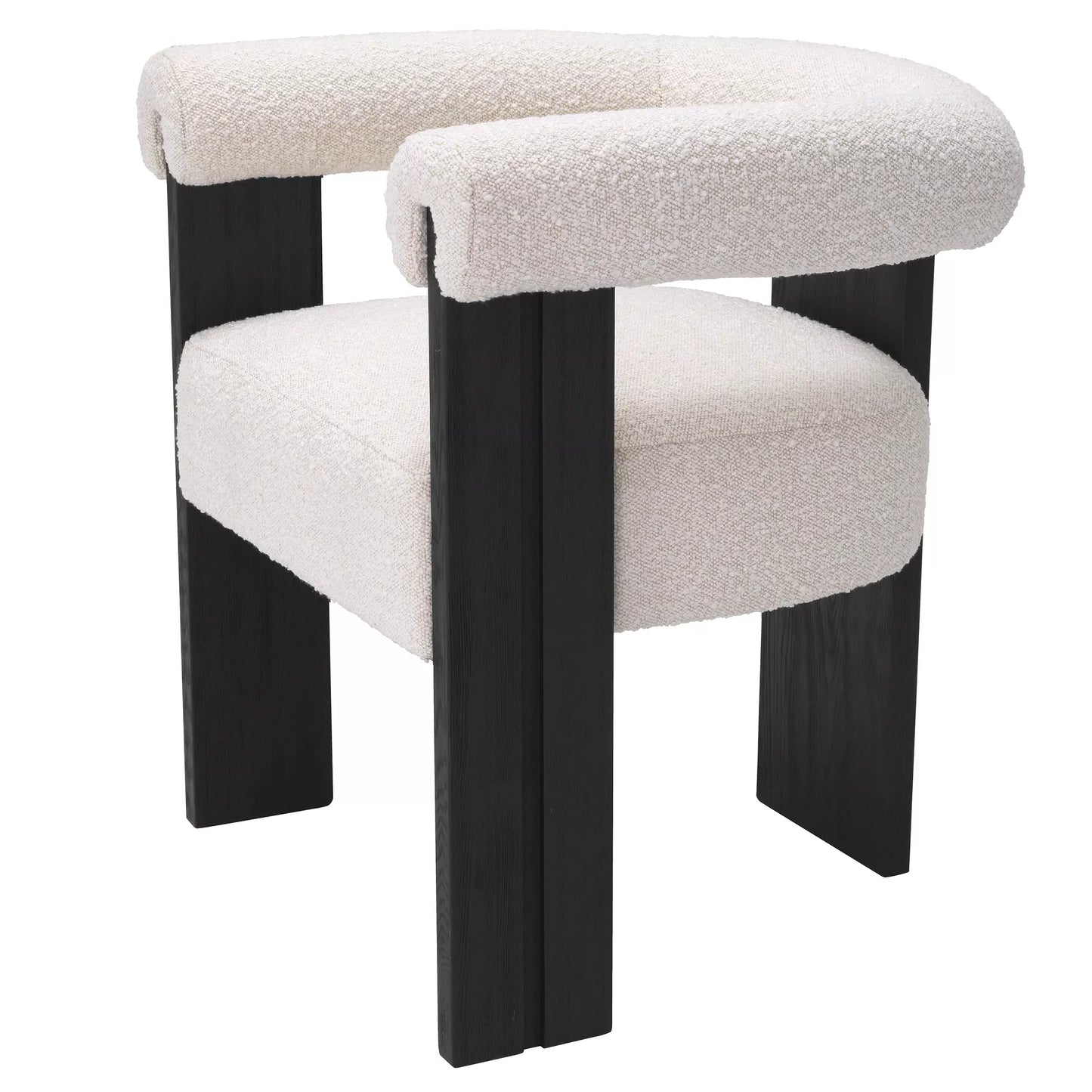 Percy Boucle Dining Armchair