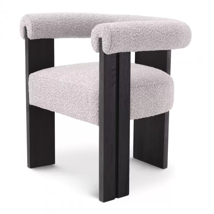 Percy Boucle Dining Armchair