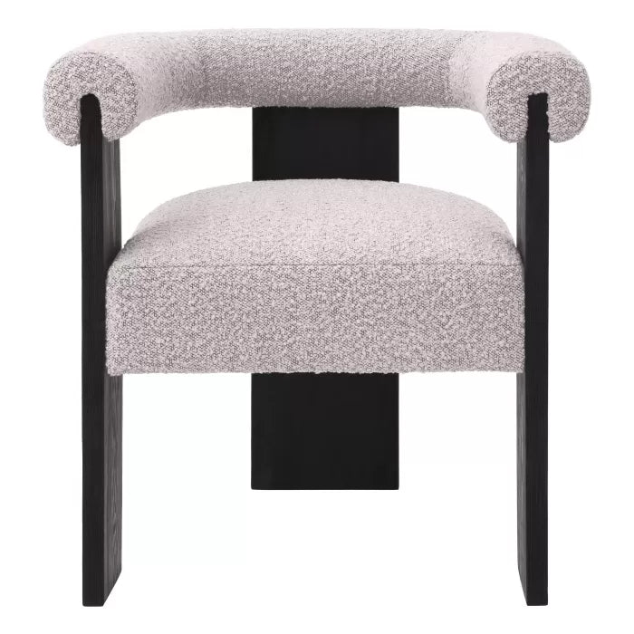 Percy Boucle Dining Armchair