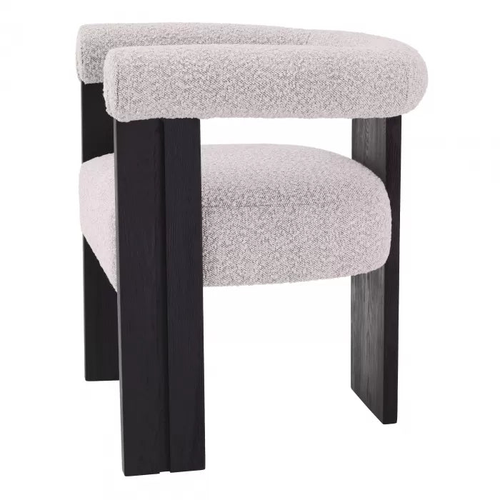 Percy Boucle Dining Armchair