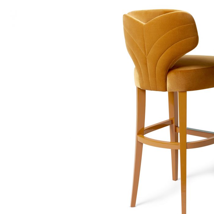 Melody Fabric Bar Stool - Customise