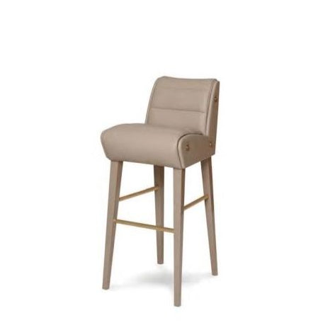 Newman Leather Bar Stool - Customise